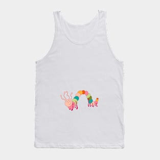 Fun caterpillar Tank Top